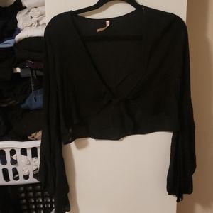 Front Tie Crop Top